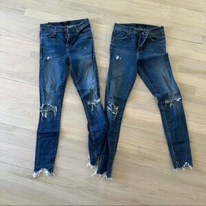 Set of 2 J Brand jeans size 26